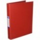Definiclas 963713 - Carpeta de 4 anillas, A4, color rojo