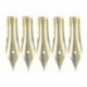 Gullor 5PCS Los plumas de la pluma de caben la pluma de Jinhao 250/301/500/5099/8802/9009/5000, oro, pluma fina