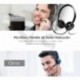 Mpow Auriculares USB PC de Teléfono Cerrados con Micrófono, Auriculares con Cbale y Reducción de Ruido, 2,4 Metros, 2 Enchufe