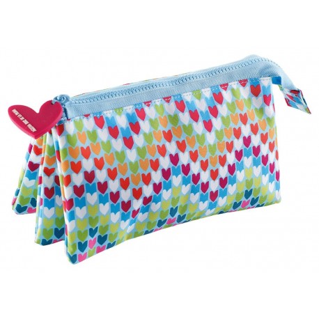 Agatha Ruiz de la Prada 16632 - Portatodo Triple, 225 x 115 x 20 mm