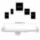 SHABEI Lazy Teléfono Tablet Holder, Universal Flexible brazo largo mesa escritorio Cama soporte móvil soporte para iPhone, iP