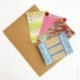 75 hojas de papel de estraza cartón kraft DIN A4 280 gr/m2 Natural en alta calidad, ideal para manualidades y DIY marrón gita