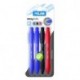 Milan Sway Ballpen - Blíster con 4 bolígrafos, multicolor