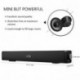 Barra de Sonido，EIVOTOR Barra Inalámbrica para TV Mini Altavoz Soundbar USB Portatil con Puerto AUX de 3,5 mm Estéreo Dual 3D