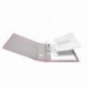 Falken Carpeta de polipropileno de colores, 3 y 5 unidades, color rosa 5 unidades ancho