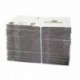 27 x Cajas de Cartón Canal Simple para Envíos, Embalaje, Mudanzas o Guardar Cosas - Color Blanco - Tamaño 20 x 16 x 9 centíme