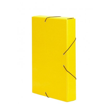 Pardo 965108 - Carpeta proyectos lomo 50 cierre gomas, color amarillo