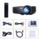 Proyector Full HD, Proyectores LED 3200 Lúmenes 1080P Proyector Video Portátil WiMiUS T4 Projector LCD Home Cinema Apoyo 1920