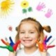 Almohadilla de tinta, infreecs Colorful tinta Craft Sellos de goma para niños tinta no tóxico seguro para el bebé de huellas 