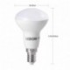 LEDGLE Bombillas LED R50 E14, Incandescente Equivalente a 50w Blanco frío 6500k, 6W, Blanco cálido 3000K, 500lm, AC 200-240V,