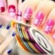 Hosaire 30pcs 30 Mixed Colors Rollos Striping Línea de Cinta Nail Art Decoración Sticker DIY uñas Color Aleatorio