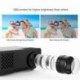 Proyector, RD810 Mini Proyector LCD de 1500 Lumens, Multimedia Home Theater Video Proyector de Apoyo 1080P HDMI USB Tarjeta T