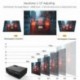 Proyector, RD810 Mini Proyector LCD de 1500 Lumens, Multimedia Home Theater Video Proyector de Apoyo 1080P HDMI USB Tarjeta T
