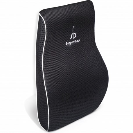 Supportiback® Cojín Lumbar de memoria para terapia de postura. Con espuma de memoria, cojín ergonómico para casa, oficina, co