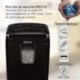 Fellowes 8Cd - Destructora trituradora de papel y Cds, corte en partículas, 8 hojas, negro