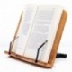 Soporte de libro y lectura resto, homeself bambú libro de recetas libro de cocina soporte, iPad & Tablet Soporte para cocina,