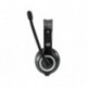 Conceptronic CCHATSTARU2B Binaurale Diadema Negro Auricular con micrófono - Auriculares con micrófono PC/Juegos, Binaurale, 