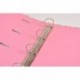 Grupo Erik Editores Amelie Classic - Carpeblock con 4 anillas, 32 x 27.5 cm, color rosa
