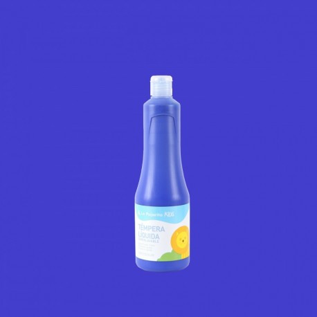 La Pajarita 174573 Pintura Tempera Liquida, TL-09, 500 ml, Azul Ultramar