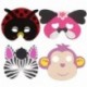 16 máscaras de espuma para niños de Ccinee, diseños variados de animales, para bolsas de regalo, 24 unidades