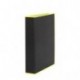 Pardo 994408 - Carpeta anillas 4/40 mm, estándar, color amarillo