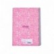 Grupo Erik Editores Cuaderno Tapa Dura A4 5X5 Amelie Classic Rosa