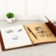 XIUJUAN Libreta Bonitas Cuaderno Bloc de Notas Dibujo Hojas Blancas Cuero Vintage entre A5-A4 Regalos Originales Navidad San 