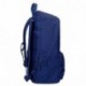 Pepe Jeans Harlow Mochila Escolar, 42 cm, 22.79 litros, Azul