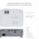 ViewSonic PA503S Proyector SVGA DLP, 800 x 600, 3.600 ANSI lumens, contraste 22.000:1, HDMI, 2W , color blanco