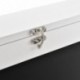 [en.casa]®] Escritorio Plegable para Fijar en la Pared - Mesa para desplegar - Blanca