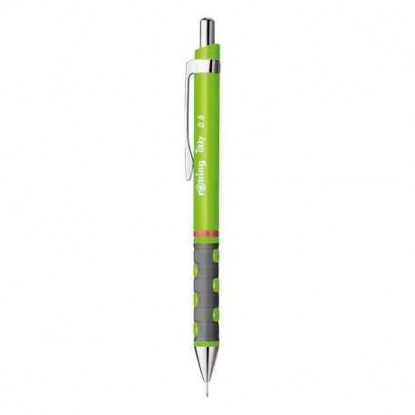 Rotring Tikky portaminas, HB, 0,5 mm, verde fluorescente
