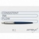 Parker Jotter bolígrafo de gel, acero inoxidable con adorno cromado y tinta negra con punta mediana 0,7 mm en estuche 2020