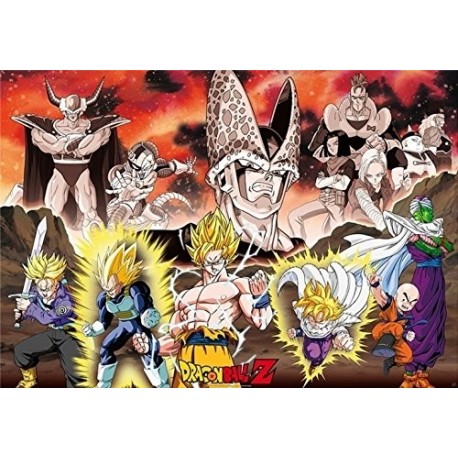 Grupo Erik Editores Poster Dragon Ball Z Droupe Arc Cell