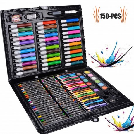 Legendog Caja Colores Niños, Lapices De Colores, Lapices De Colores Niños, Conjunto de Pintura con 150 Accesorios