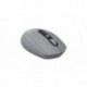 Logitech M590 Silent- Ratón inalámbrico con Bluetooth, Compatible con Windows/Mac , Gris