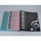 ROSENICE Música hoja carpeta documentos almacenamiento archivo 40 bolsillos sostenedor de papel blanco 