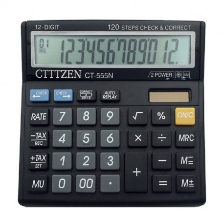 ynxing ct-555 N calculadora calculadora de sobremesa Pantalla grande de 12 dígitos calculadora Solar electrónico para la ofic