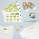 Ludilabel - Pack de etiquetas adhesivas y termoadhesivas personalizadas para la Guardería - Jungla