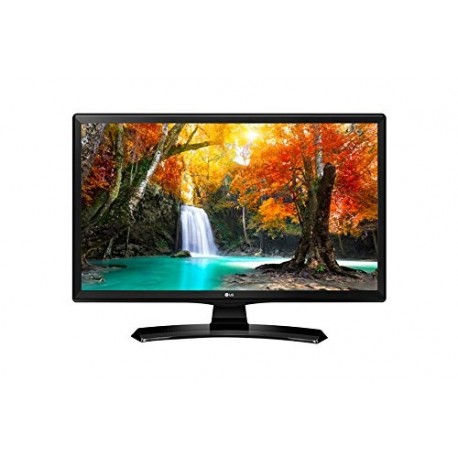 LG 24MT49S-PZ - Monitor TV de 24" 60 cm, Smart TV LED HD, 1366 x 768 Pixels, Modo Cine, Modo Juego , Color Negro Brillante