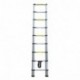 SAILUN® Escalera Telescópica Extensible de Aluminio de alta Calidad Diseño Telescópico Multipropósito, 9 Peldaños - Escalera 
