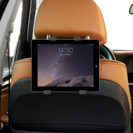 Soporte Tablet Coche el más Resistente y Seguro del Mercado, Ajustable al reposacabezas del Coche para Tablets de 7" a 10.1",