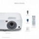 ViewSonic PA503X Proyector XGA DLP, 1024 x 768, 3.600 ANSI lumens, contraste 22.000:1, HDMI, 2W , color blanco