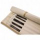 MONT MARTE Pinceles de Pintura - 18 piezas en Rodillo - Pincel de cerdas ideal para Pinturas de Acuarela - Perfecto para Prin