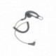 Tubo solo oído auriculares con 3,5 mm enchufe para walkie talkie/Two Way Radio