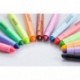 Cosanter Estuche 12 Barras de Lápices de Colores Sólidos con Trazo Grueso Multicolor