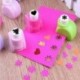 6 Piezas perforadoras de papel manualidades formas mini punzones troqueladora papel DIY craft punchformas Máquinas de troquel