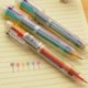 5 bolígrafos de colores retráctiles de Cosanter, 6 colores en 1, bolígrafo para oficina o escuela