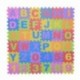 72Psc Suave EVA espuma infantil Juego Alfombrillas letras Bebé Cojín Reptantes Multicolor Suelo Cuadrada Puzzle Parte Segurid