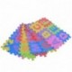 72Psc Suave EVA espuma infantil Juego Alfombrillas letras Bebé Cojín Reptantes Multicolor Suelo Cuadrada Puzzle Parte Segurid