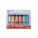 Plascolor PP184 - Pack de 6 tubos de pintura acrílica, multicolor